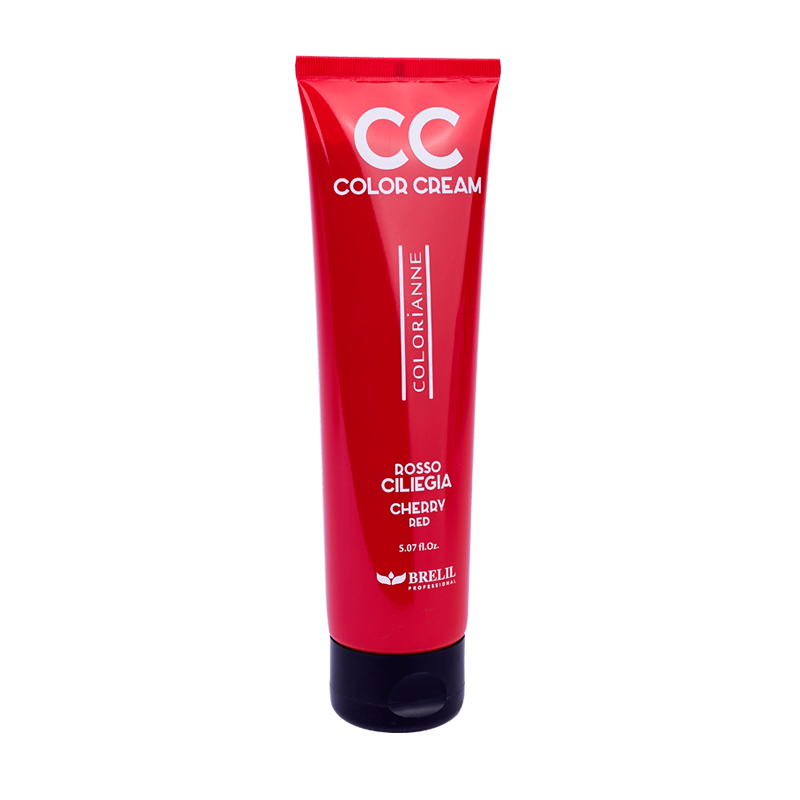 Brelil CC CREAM Колорирующий крем с ароматом Вишни, 150мл. (красный)