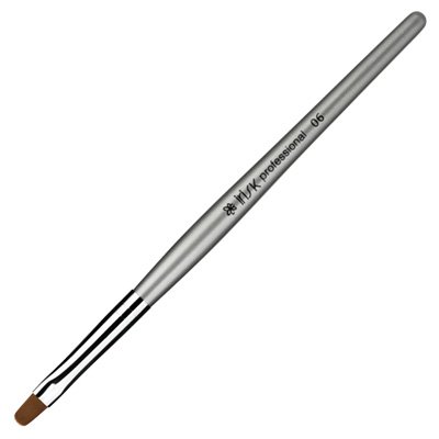 Irisk Кисть для геля искусственный ворс, с деревянной ручкой, Овал ВО №6