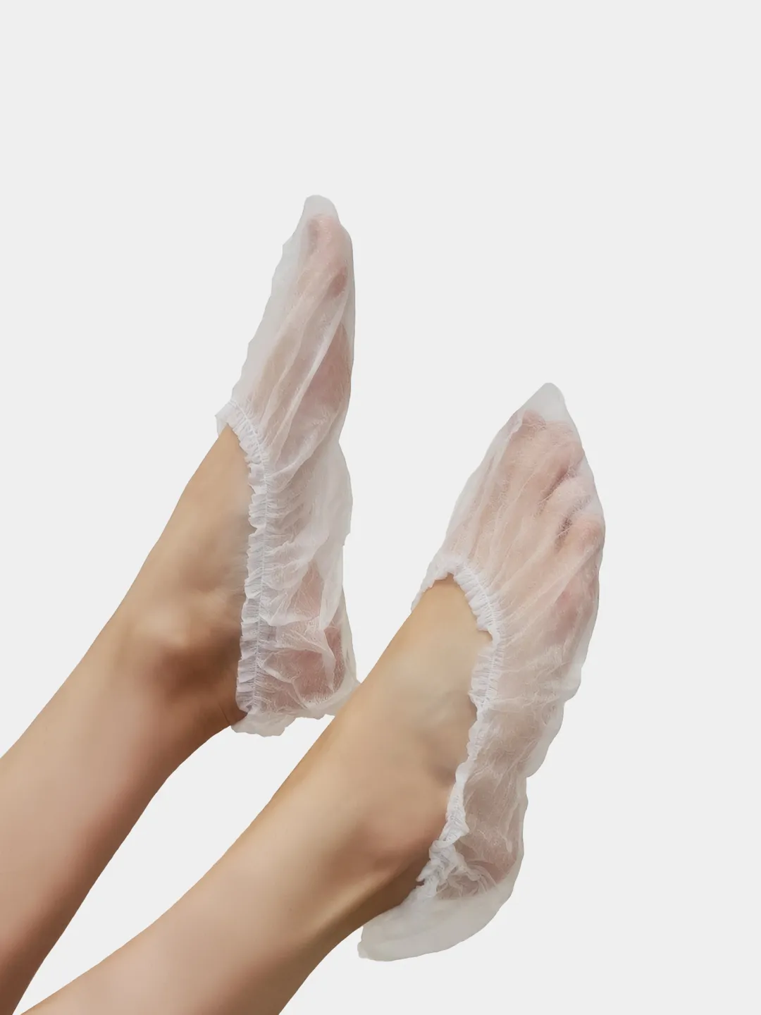 Носки- бахилы нетканые, белые, 50 пар