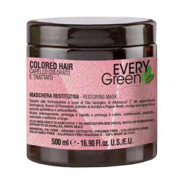 Dikson EVERY GREEN COLORED HAIR Маска для окрашеных волос Защитный, 500мл