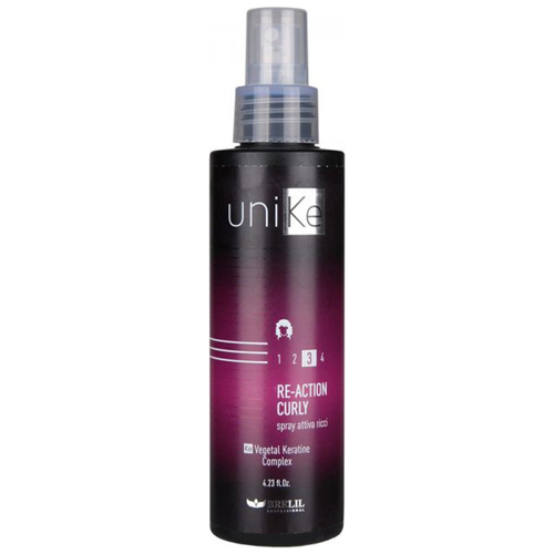 Brelil UNIKE Glossy Ecospray Спрей-блеск для волос без фиксации, 150мл