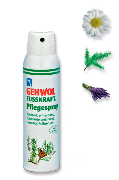 Gehwol Актив-Спрей Fusskraft Caring Foot Spray, 150мл