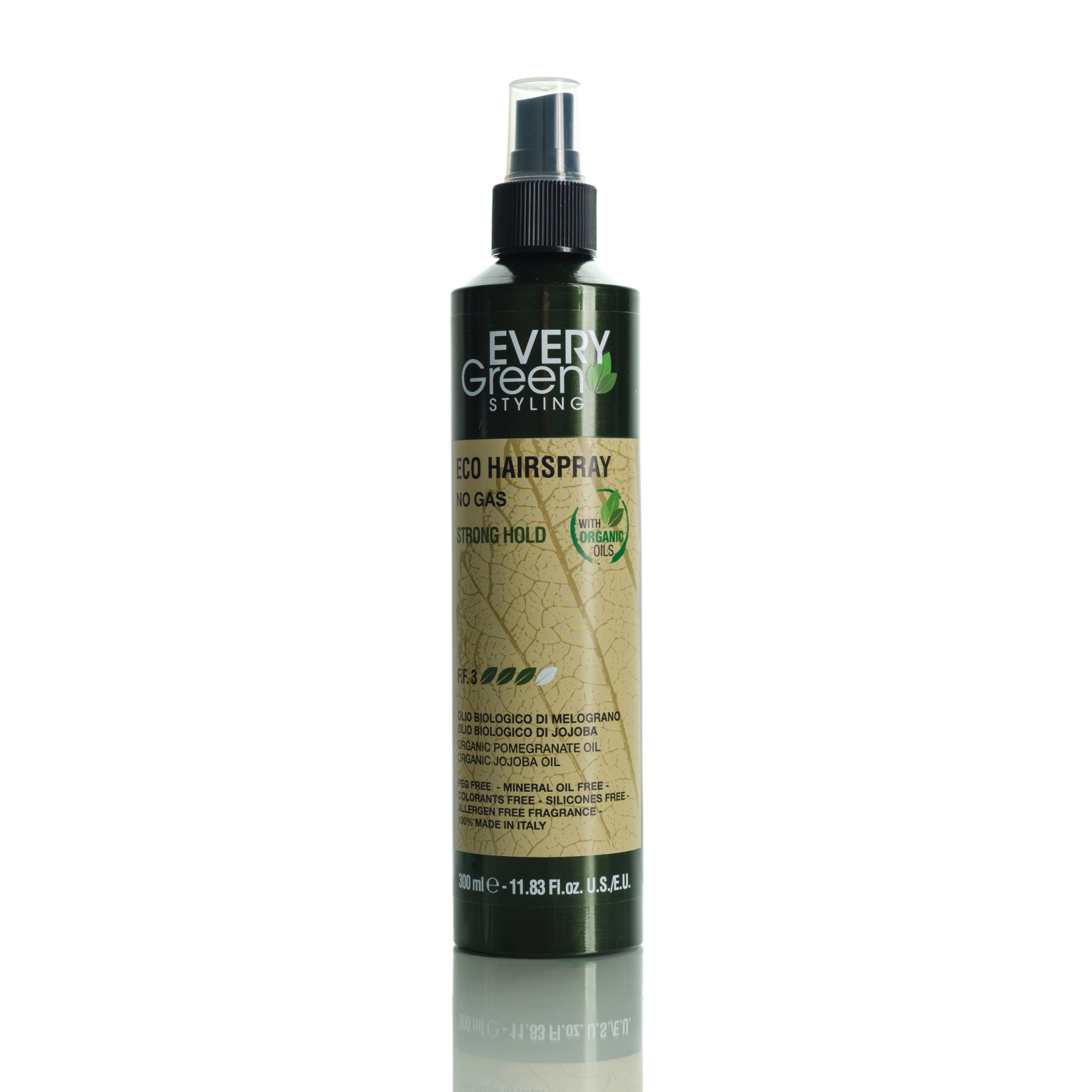 Dikson VERY GREEN Экологический лак - спрей без газа сильной фиксации, 300 мл. Eco Hair Spray No Gas Strong