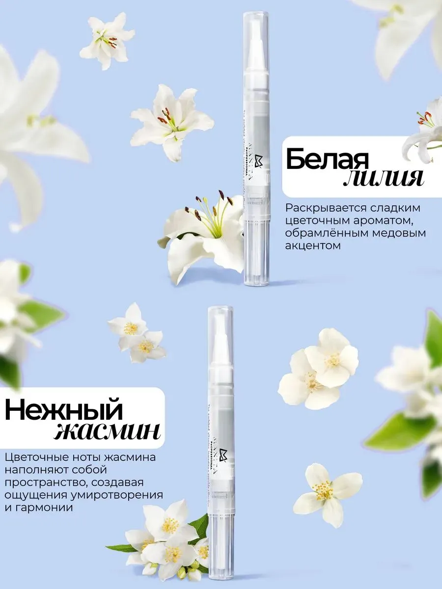 Manita Professional Масло в карандаше, набор в ассортименте 12 шт в уп.