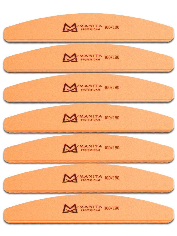 Manita Professional Лодка ОРАНЖЕВЫЙ 100/180 грит,10 шт/уп.