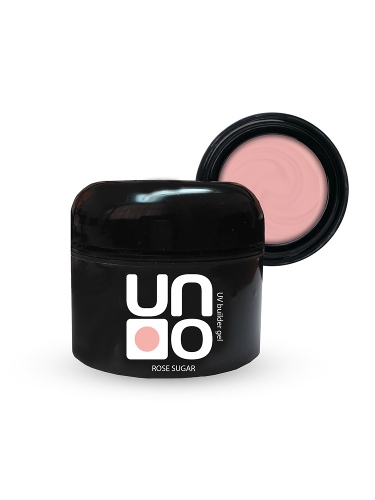 UNO Камуфлирующий моделирующий гель Rose Sugar — «Розовый», 30мл
