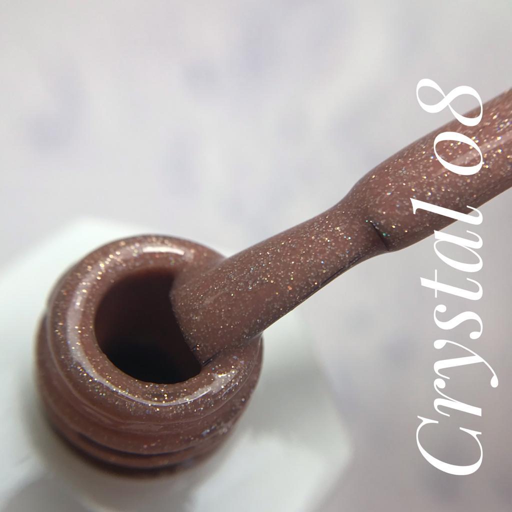 NoBrand Гель-лак Crystal 08, 10мл NoBrand Гель-лак Crystal 08, 10мл