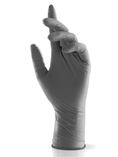 Nitrimax Перчатки Нитриловые Неопудренные Серые размер - M - 100шт