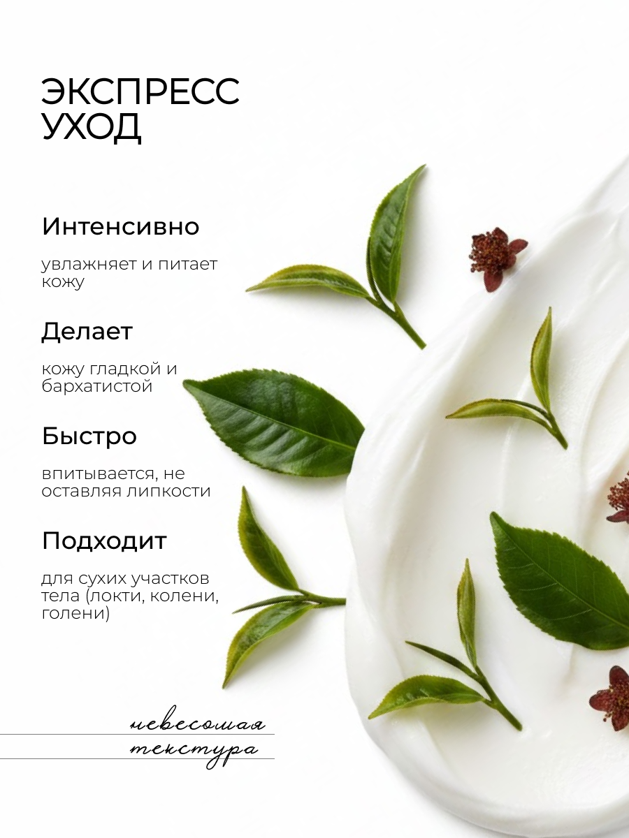 Manita Professional Крем для рук и тела FRESH BLACK TEA, 300мл.