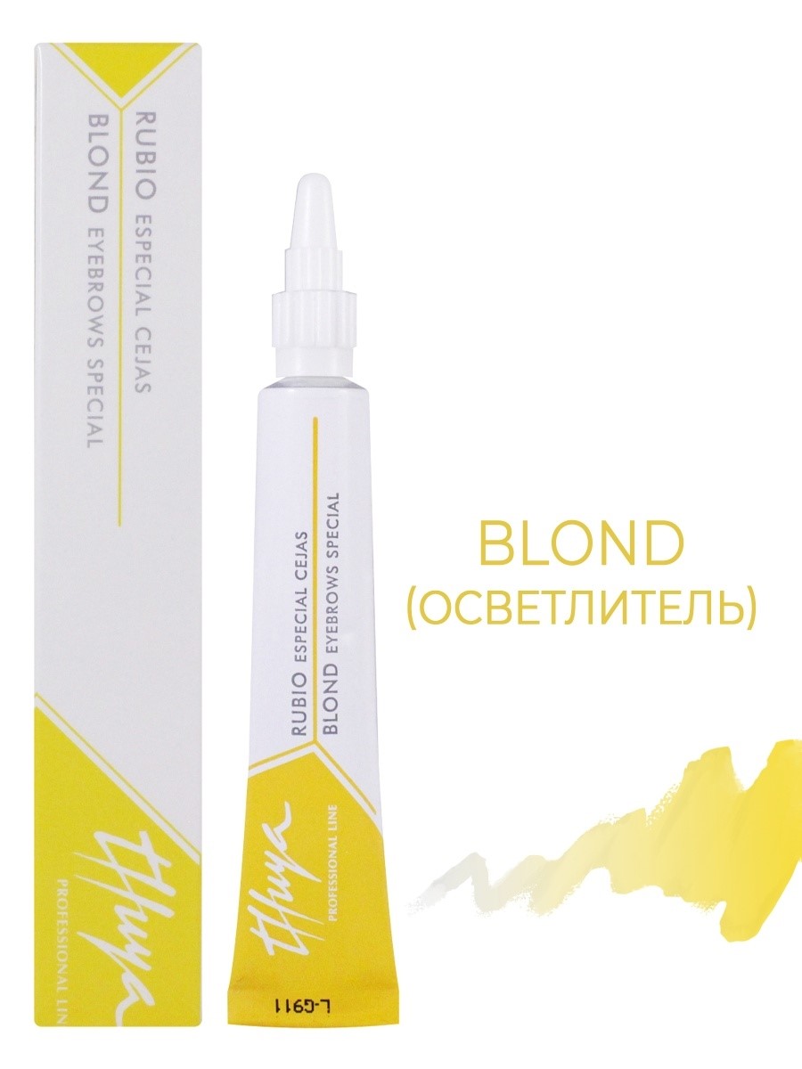Thuya Краска для бровей и ресниц, Блонд, Осветлитель, Blond, 14мл