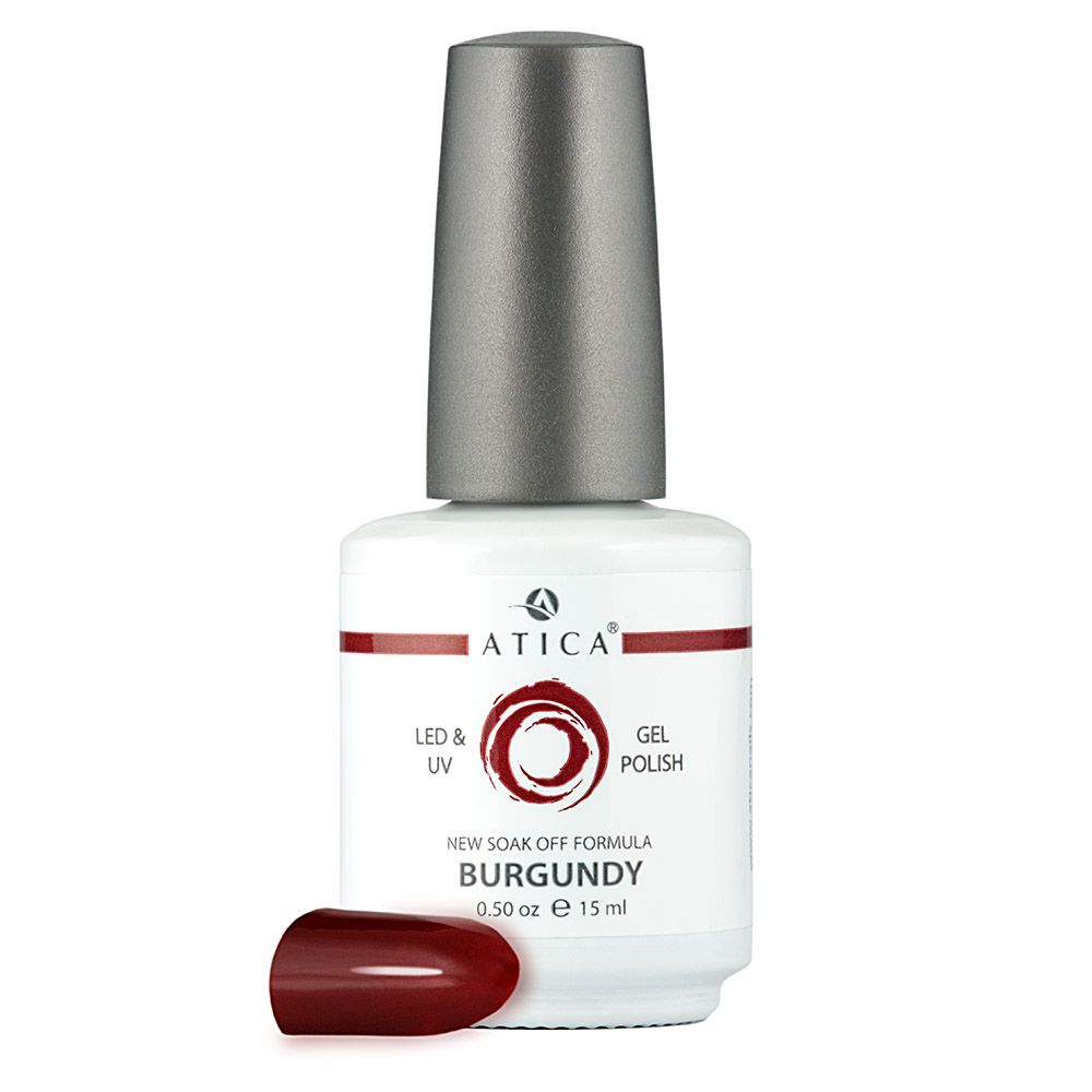 Atica Гель-лак Burgundy 29GPM, 7.5мл
