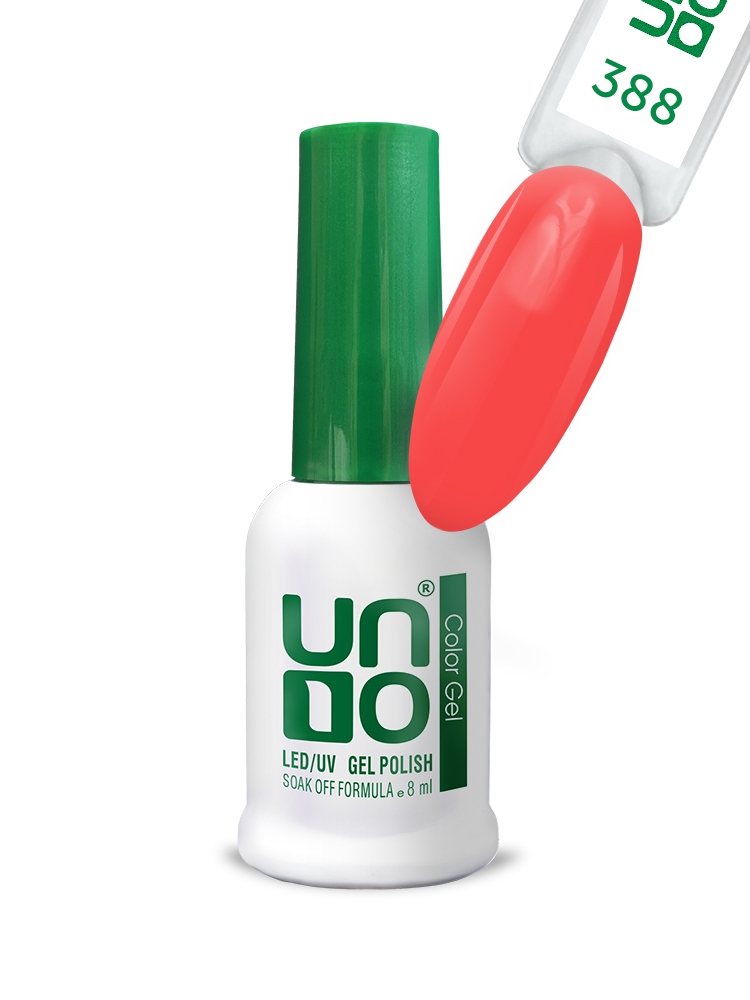 UNO Гель–лак №388 Red Buttercup — «Красный лютик», 8мл UNO Гель–лак №388 Red Buttercup — «Красный лютик», 8мл