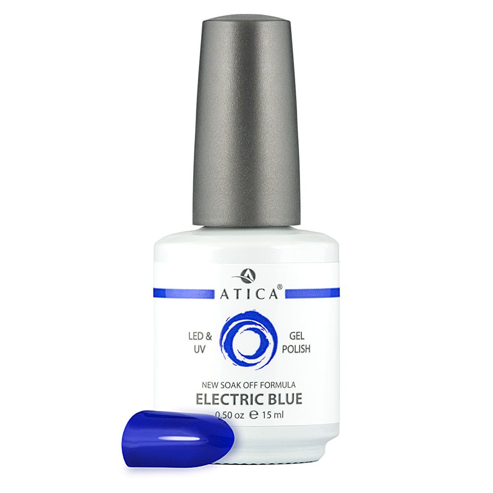 Atica Гель-лак Electric Blue 64GPM, 7.5мл