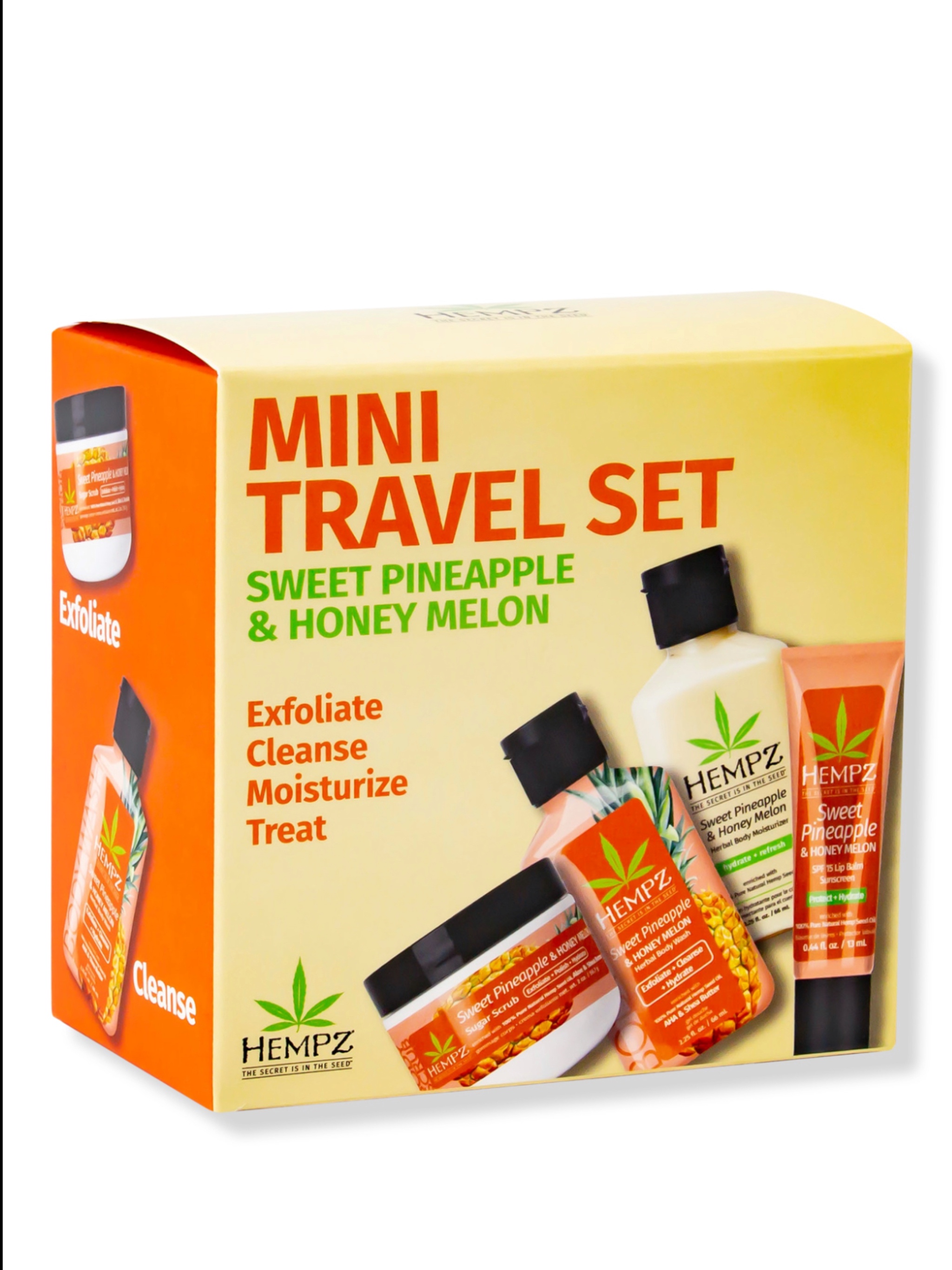Набор Hempz Mini Travel Set Sweet Pineapple & Honey Melon