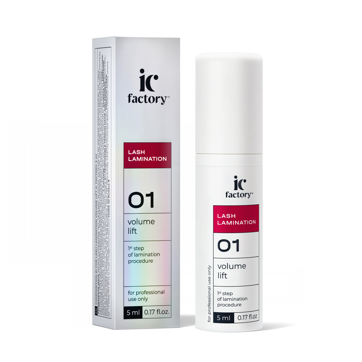 Innovator Cosmetics состав #1 для ламинирования ресниц VOLUME LIFT IC FACTORY, 5 мл