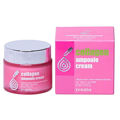 Zenzia Крем для лица с коллагеном - Collagen ampoule cream, 70мл