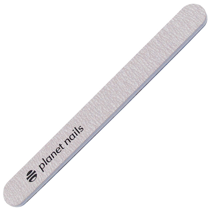 Planet Nails Пилка для ногтей стандартная зебра 100/180