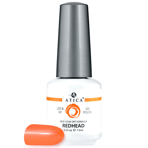 Atica Гель-лак Redhead 202GPM, 7.5мл