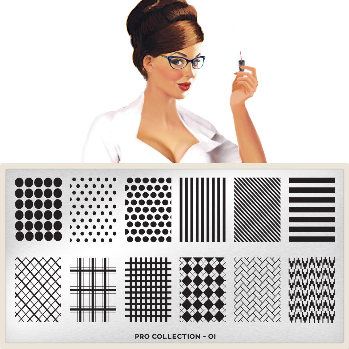 MoYou London Пластина для стемпинга PRO XL №01