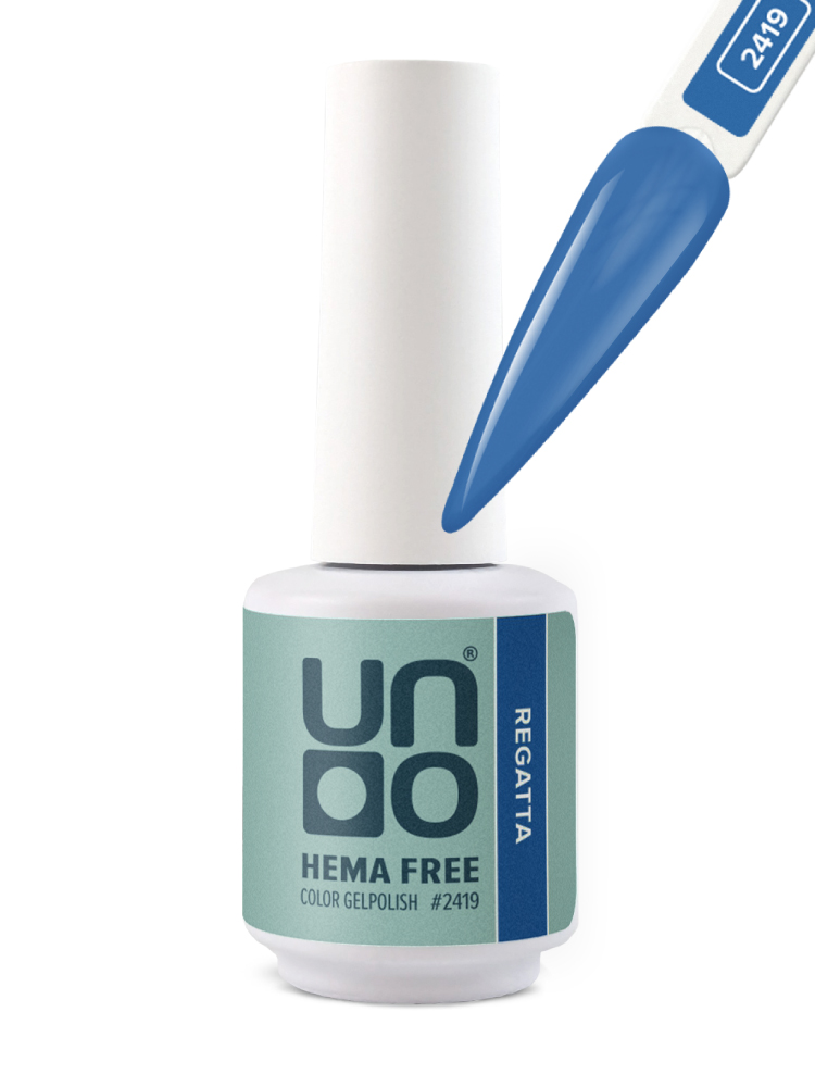 UNO, HEMA FREE, Гель-лак 2419 Регата - Regatta, 10 г