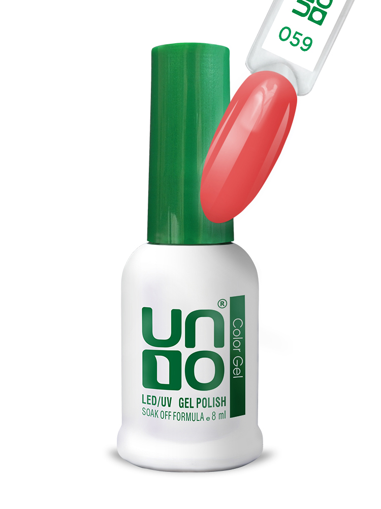 UNO Гель–лак №059 Papaya — «Папайя», 8мл