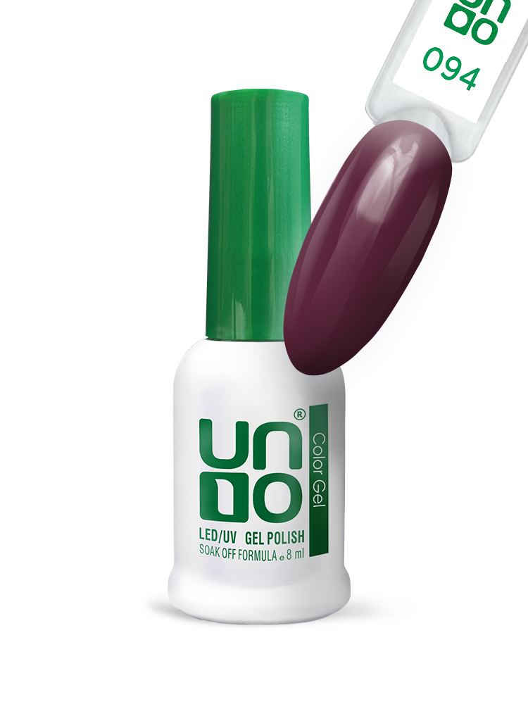 UNO Гель–лак №094 Eggplant — «Баклажан», 8мл