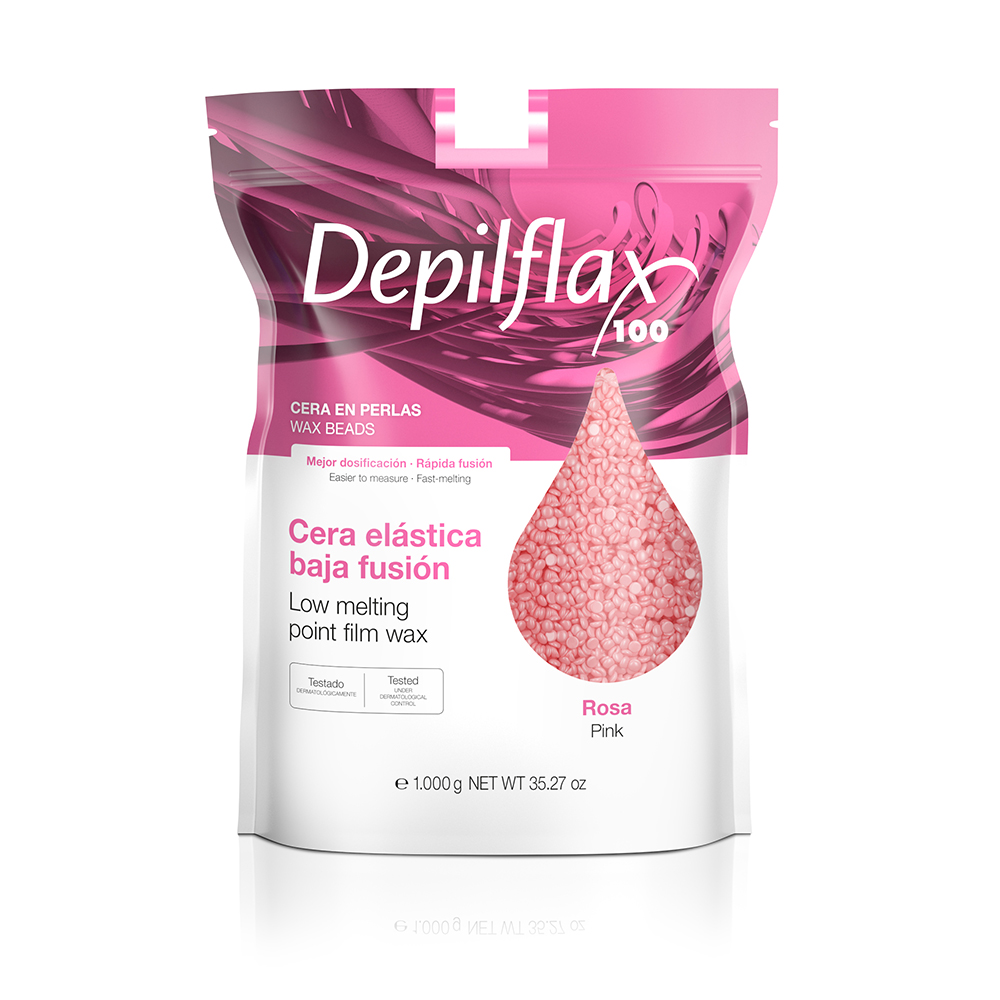 Depilflax Розовый пленочный воск в гранулах, 1кг
