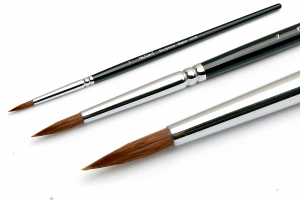 RuNail Кисть для дизайна Sculpture Sable ACR №7