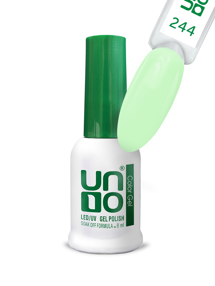 UNO Гель–лак №244 Lime — «Лайм», 8мл UNO Гель–лак №244 Lime — «Лайм», 8мл