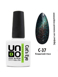 UNO Гель–лак Cat's eye - 37 Кошачий глаз, 10мл