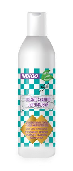 Шампунь Indigo Органик Облепиховый 200 мл.