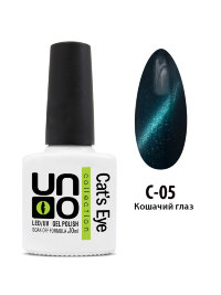 UNO Гель–лак Cat's eye - 05 Кошачий глаз, 10мл UNO Гель–лак Cat's eye - 05 Кошачий глаз, 10мл