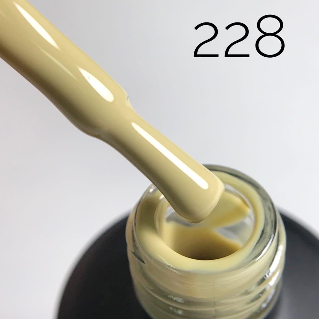 Sova De Luxe Гель-лак 228, 15мл.