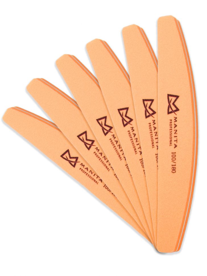 Manita Professional Лодка ОРАНЖЕВЫЙ 100/180 грит,10 шт/уп.