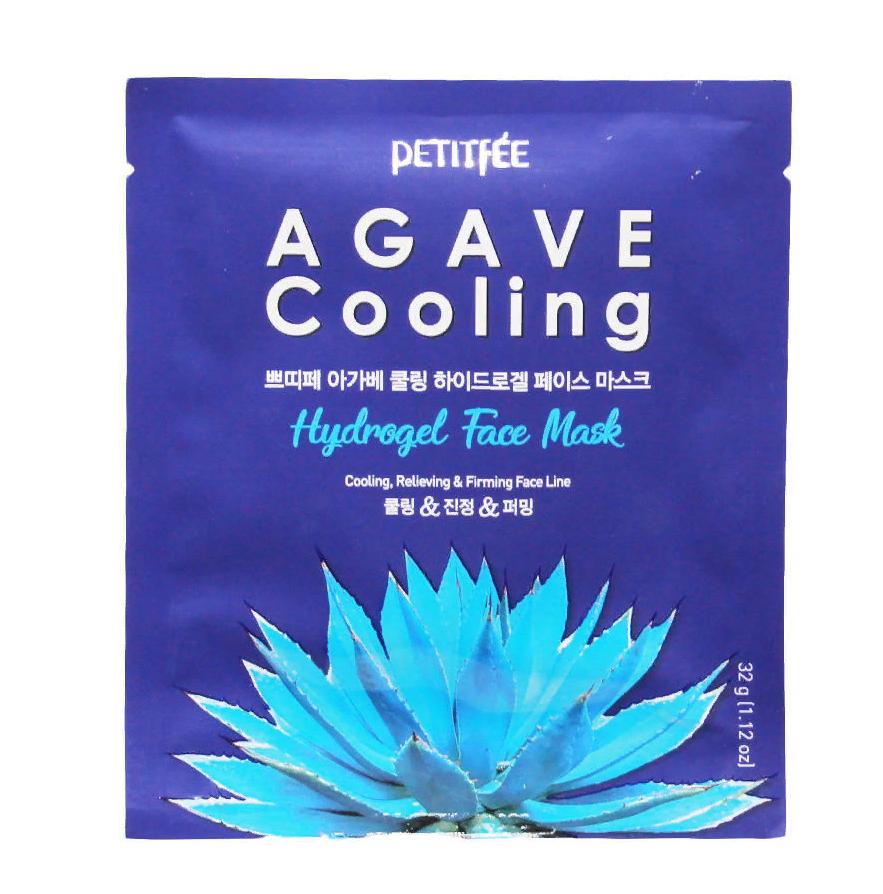 Petitfee Маска гидрогелевая с экстрактом агавы - Agave cooling hydrogel face mask, 32г