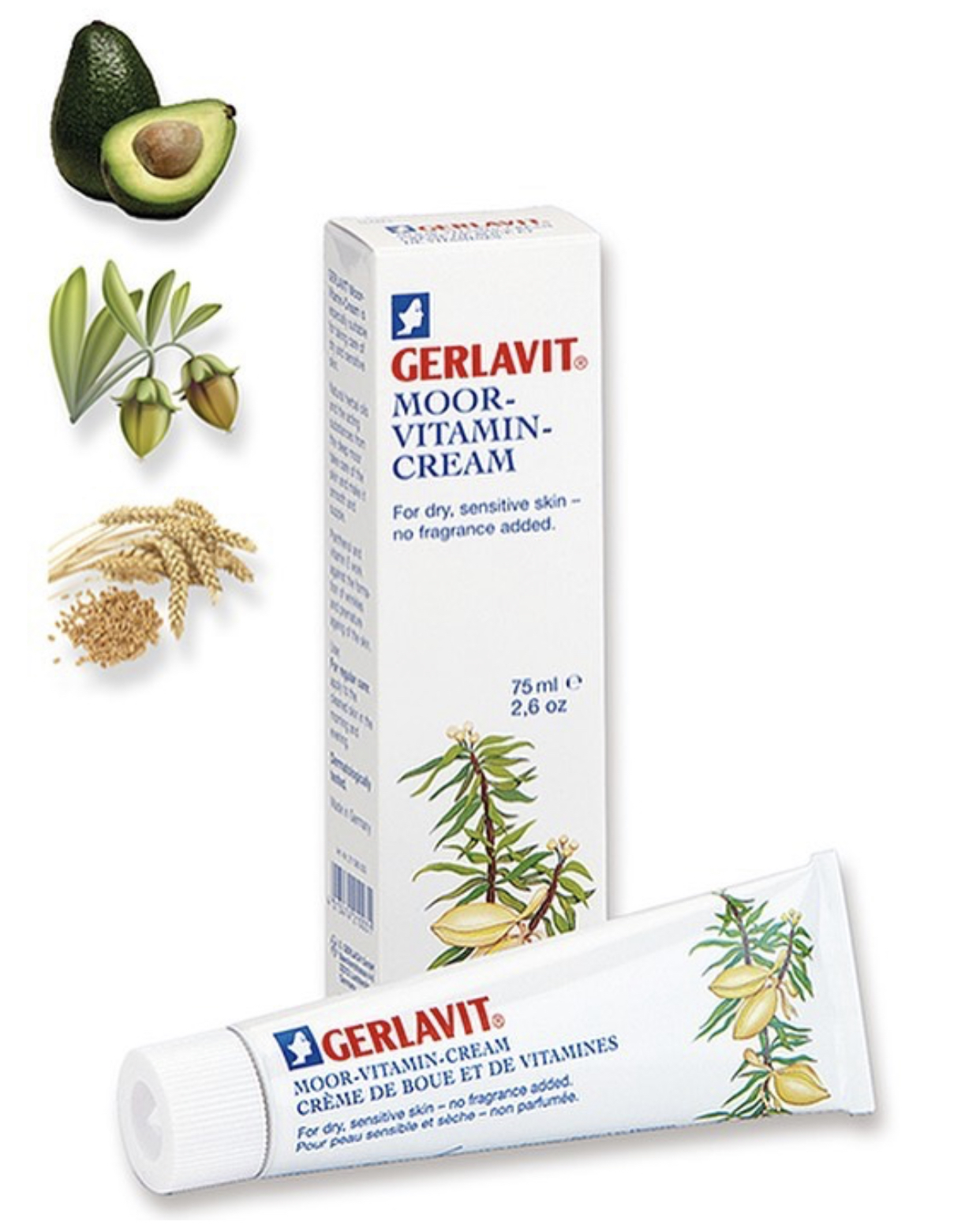 Gehwol Витаминный крем для лица Gerlavit, Moor vitamin creme, 75мл