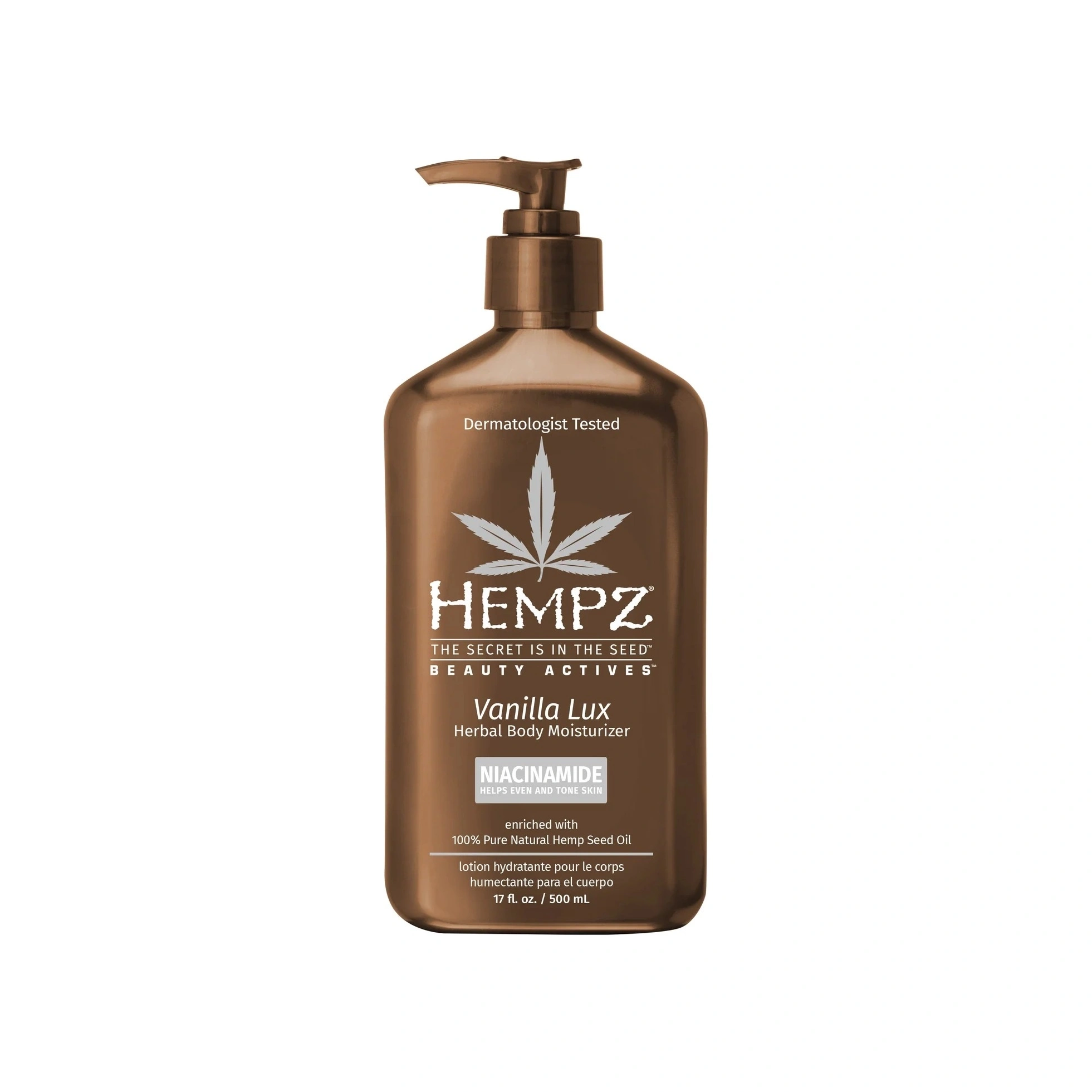 Молочко для тела Люкс Ваниль \ Hempz Beauty Actives Vanilla Lux Body Moisturizer, 500 мл