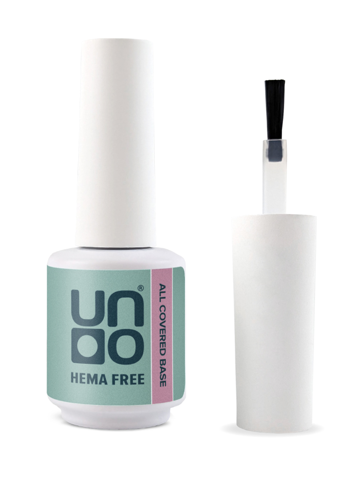 UNO, HEMA FREE, Гель-лак базовый All Covered Base Gel, 10 г Rose Heaven