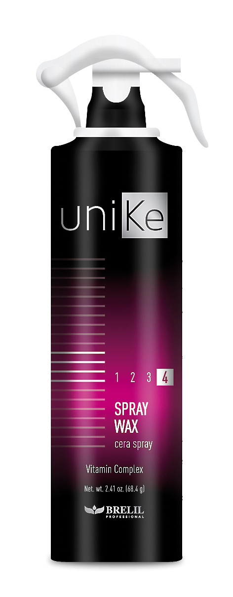 Brelil UNIKE Spray Wax Моделирующий спрей-воск экстра сильной фиксации, 150мл