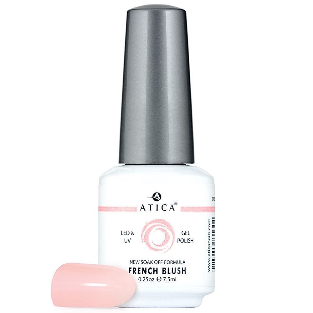 Atica Гель-лак French Blush 90GPM, 7.5мл