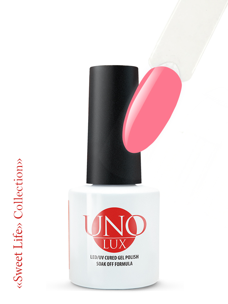 UNO Lux Гель-лак №B85 Strawberry Marmalade — «Клубничный мармелад», 8мл
