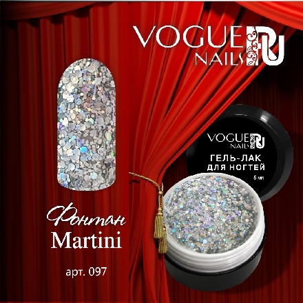 Vogue Nails Гель-лак Фонтан Martini, 5мл