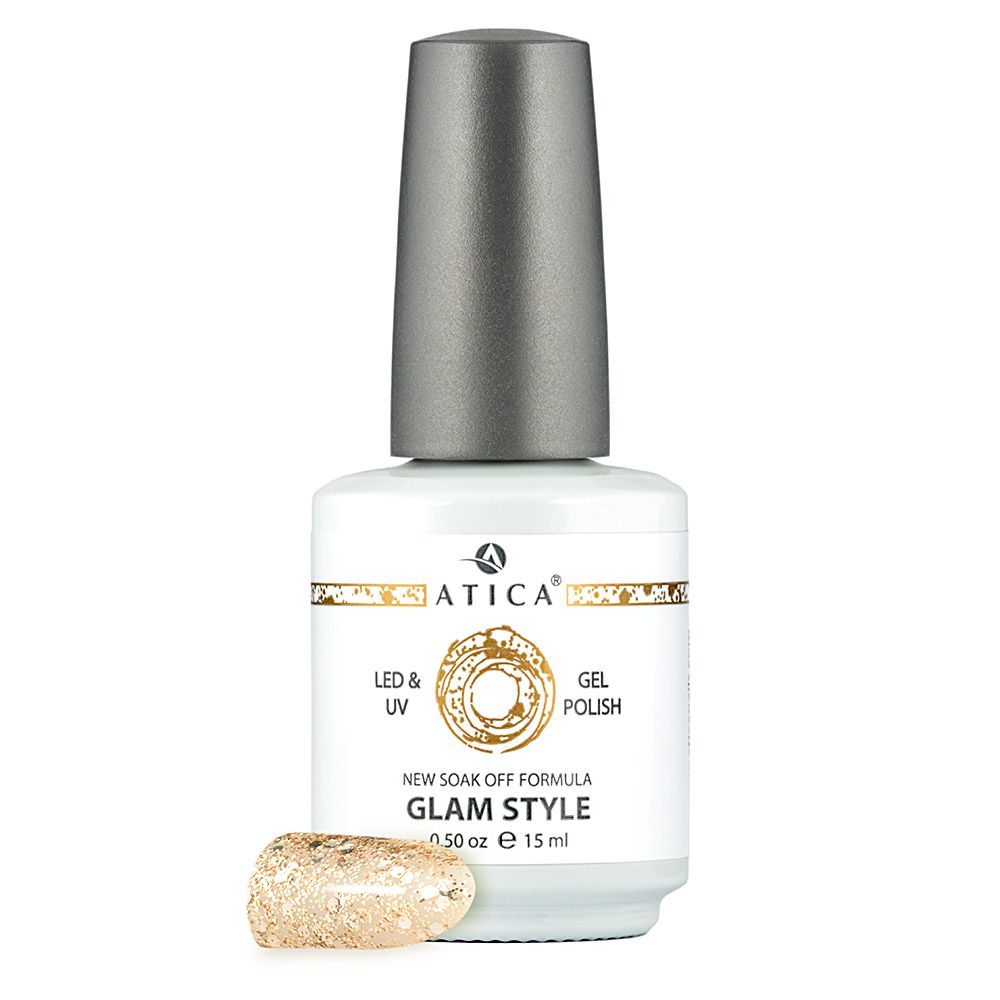 Atica Гель-лак Glam Style 74GPM, 7.5мл
