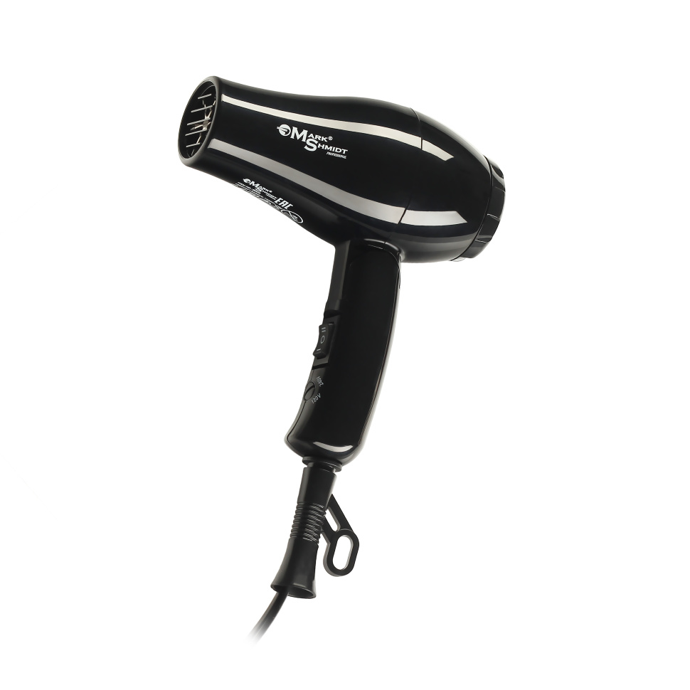 MARK SHMIDT Фен Дорожный №9908 1000вт ЧЕРНЫЙ