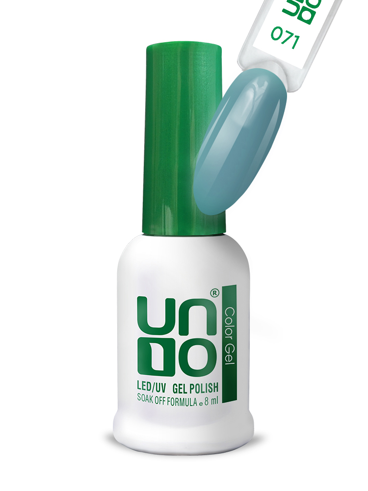 UNO Гель–лак №071 Misty Turquoise — «Туманная бирюза», 8мл
