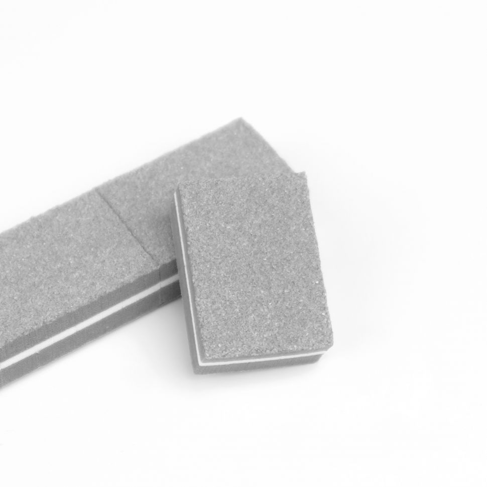 Manita Professional "МИНИ-БАФ" СЕРЫЙ 100/180 грит, 50 шт/уп.