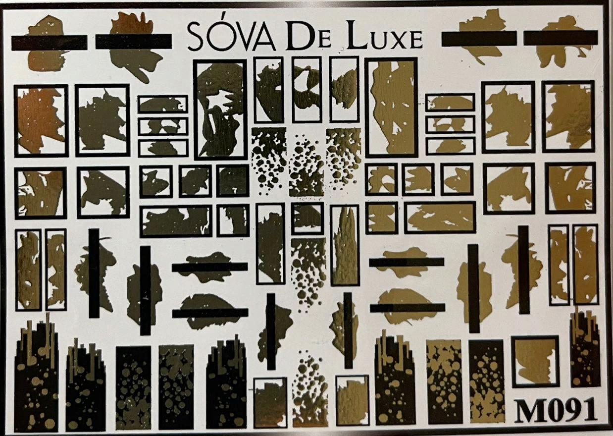 Sova De Luxe Слайдер M091 Gold