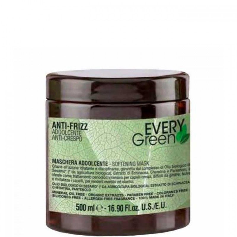 Dikson EVERY GREEN ANTI-FRIZZ Маска для вьющихся волос Увлажняющий, 500мл