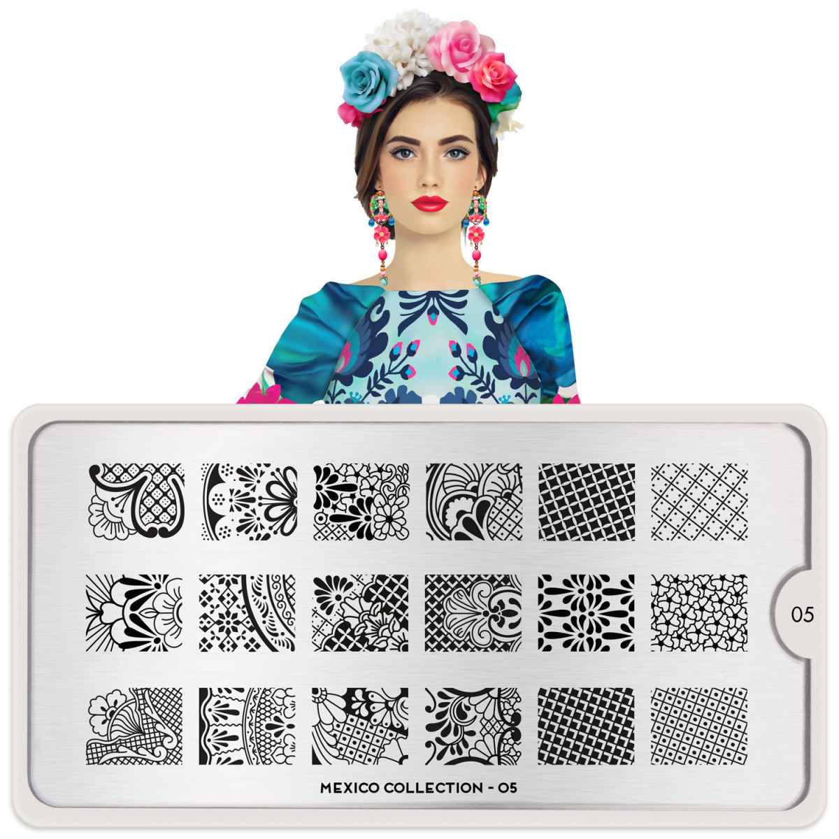 MoYou London Пластина для стемпинга Mexico №05