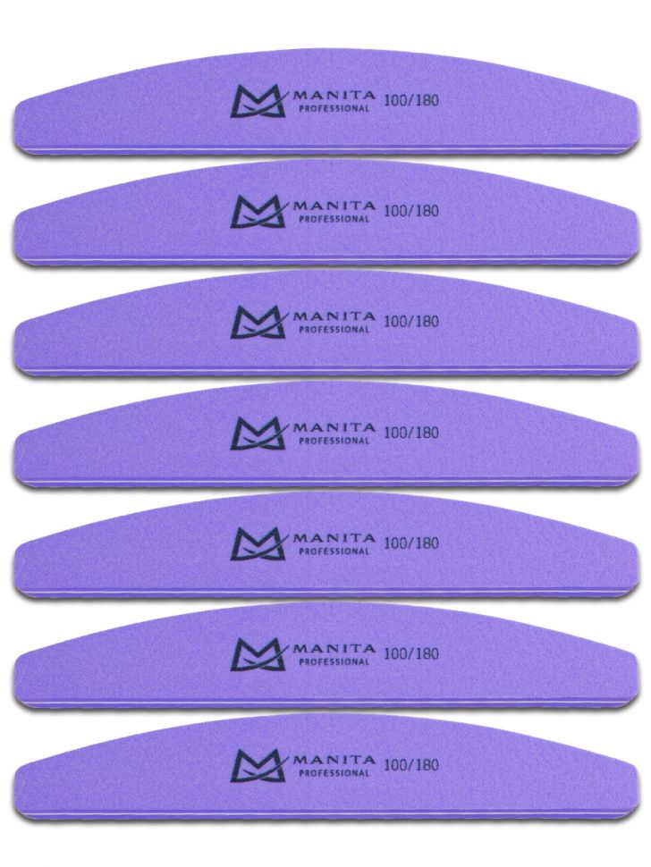 Manita Professional Лодка ФИОЛЕТОВЫЙ 100/180 грит,10 шт/уп.